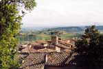 Blick über San Gimignano