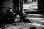Musiker im Bayon-Tempel