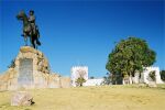 Namibia: Deutsch-Südwest: Reiterdenkmal und Alte Feste in Windhoek