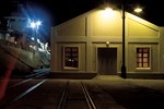 Der Hafen von Kapstadt bei Nacht