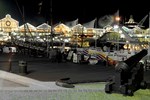 Der Hafen von Kapstadt bei Nacht
