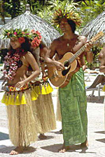 Die Tahitianer haben sich ihre alten Sitten und Bräuche bis in die heutige Zeit bewahrt.