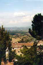 Aussicht in Volterra
