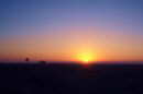 Dank der sauberen Wüsteluft sieht man spektakuläre Sonnenuntergänge